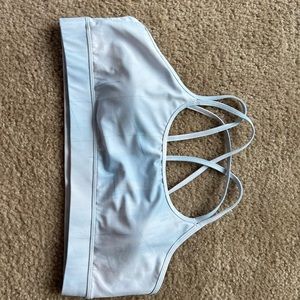 Women’s Buff Bunny Jade Mess Sports Bra in Frostbite size XL